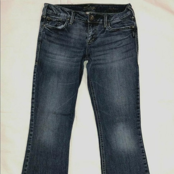 Silver Jeans Aiko Blue Women’s Bootcut Jeans Sz 28 - Picture 4 of 11